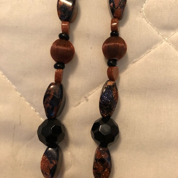 HANDMADE ONE OF A KIND 28.5” NECKLACE - Picture 7 of 8